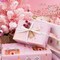 Christmas Wrapping Paper Roll - Mini Roll - 3 Rolls - 17 Inch X 120 Inch Per Roll - Pink and Gold House, Christmas tree, Snowflake Holiday Collection with Metallic Foil Shine